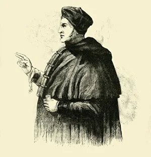 Cardinal Wolsey, c1500s, (1890). Creator: Unknown Cardinal Wolsey, c1500s, (1890). Creator: Unknown