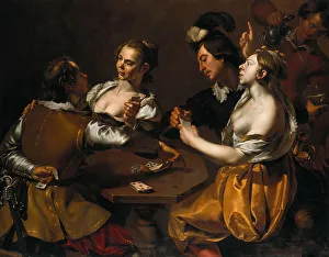 The Cardsharps Print, Staatliche Museen Berlin