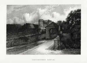 Carisbrooke Castle, Newport, Isle of Wight, 1896 Carisbrooke Castle, Newport, Isle of Wight, 1896