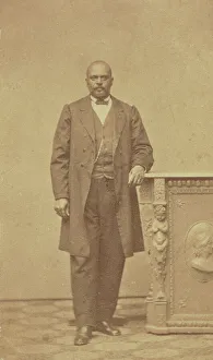Carte-de-visite of Lt. Governor Oscar J. Dunn, 1868-1871. Creator: Unknown Carte-de-visite of Lt. Governor Oscar J. Dunn, 1868-1871. Creator: Unknown