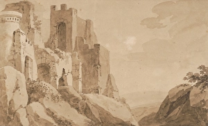European Heritage Art Images Prints: Castle Ruins, date unknown. Creator: Unknown