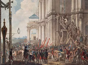 Catherine II on the Balcony of the Winter Palace, Greeted by the Guards on the Day of the Palace Revolution on June 28 Catherine II on the Balcony of the Winter Palace, Greeted by the Guards on the Day of the Palace Revolution on June 28