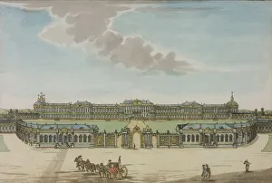 The Catherine Palace in Tsarskoye Selo, Between 1792 and 1820 The Catherine Palace in Tsarskoye Selo, Between 1792 and 1820