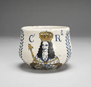 Caudle Cup, Lambeth, 1668 Print
