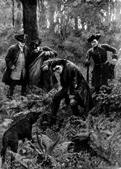 Black And White Art Prints: Caught!, 1898. Creator: Unknown