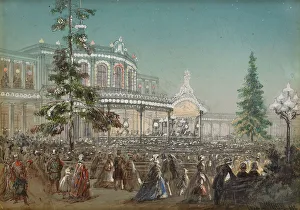Celebration of the 25th Anniversary of Tsarskoe Selo Railroad at the Pavlovsk Railway Station Concert Hall, 1862 Celebration of the 25th Anniversary of Tsarskoe Selo Railroad at the Pavlovsk Railway Station Concert Hall, 1862