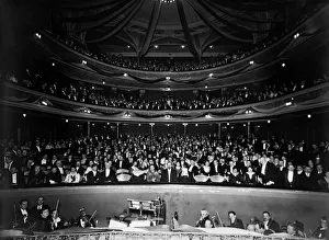 Celebration at the National Theatre on 13 January 1918 after the recognition of Finnish Celebration at the National Theatre on 13 January 1918 after the recognition of Finnish