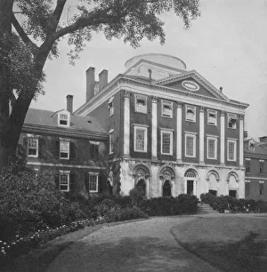 Black And White Hospital Images Prints: Central Administration Pavilion, Pennsylvania Hospital, Philadelphia, 1922
