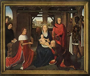 Central Panel Adoration of the Magi Print, 1479-1480