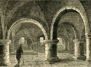 British Architectural Features Prints: The Chapel of the Pyx, (1881). Creator: Unknown