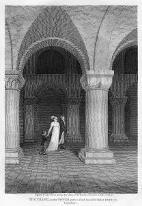Norman Architecture England Prints: The Chapel in the Tower, now called the Record Office