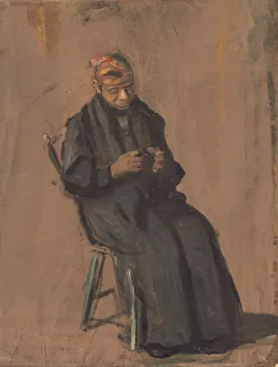 Thomas Eakins' The Chaperone Print, c. 1908