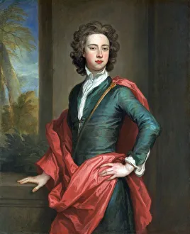 Charles Beauclerk (1670-1726), Duke of St. Albans, ca. 1690-95. Creator: Sir Godfrey Kneller Charles Beauclerk (1670-1726), Duke of St. Albans, ca. 1690-95. Creator: Sir Godfrey Kneller
