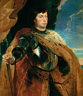Baroque Art Flanders Prints: Charles the Bold