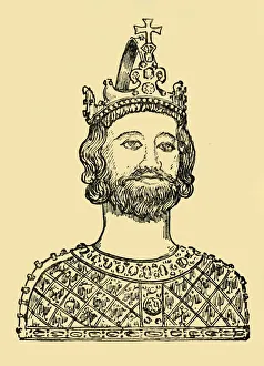 Medieval Monarchs Prints: Charles the Great, c1930. Creator: Unknown