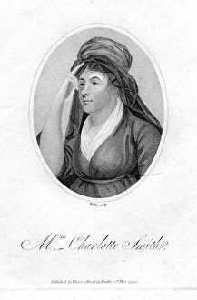 Images Dated 21st August 2007: Charlotte Turner Smith (1749-1806), English poet and novelist, 19th century. Artist: Ridley