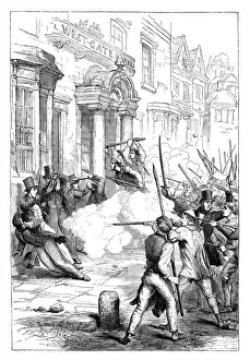 Chartist riots at Newport, Monmouthshire, 1839 (c1895) Chartist riots at Newport, Monmouthshire, 1839 (c1895)