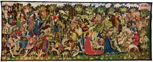 The Chatsworth Hunting Tapestries, second of the series, 1930 The Chatsworth Hunting Tapestries, second of the series, 1930
