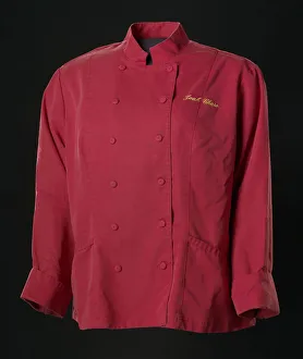 Black History Museum Objects Prints: Chef jacket worn by Leah Chase, ca. 2012. Creator: Chefwear