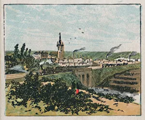 Vintage Railway Station Prints: Chelmsford, c1910