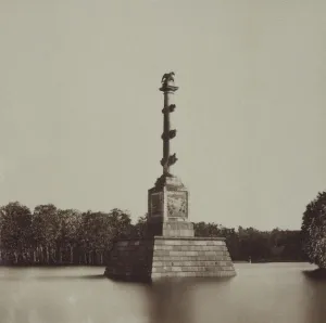 The Chesme Column, Second Half of the 19th century. Artist: Anonymous The Chesme Column, Second Half of the 19th century. Artist: Anonymous