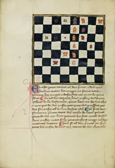 Late 14th Century Chess Problem Print