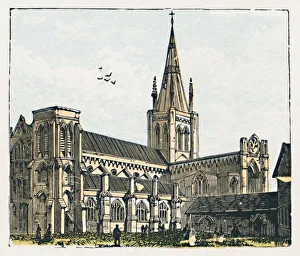 Chichester Cathedral Prints: Chichester, c1910