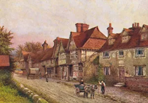 Chiddingstone Village Print, Kent, 1907