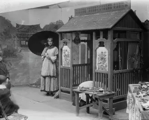 Chinese Buddhist Temple Prints: Chinese Buddhist Temple, between c1910 and c1915. Creator: Bain News Service