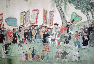 Chinese painting from a series about Chao Hsia Chinese painting from a series about Chao Hsia