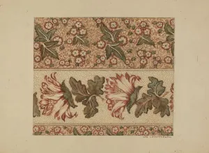 Colorful Floral Patterns Prints: Chintz. 1936. Creator: Erwin Stenzel