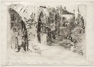 Chioggia, 1880. Creator: Otto H. Bacher (American, 1856-1909) Chioggia, 1880. Creator: Otto H. Bacher (American, 1856-1909)