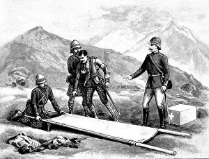 British Army In India Prints: The Chitral Expedition:Captain Macfarlane