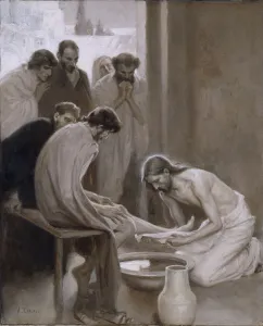 Christ washing the Feet of the Disciples, 1898 Christ washing the Feet of the Disciples, 1898