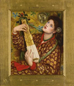 A Christmas Carol. Artist: Rossetti, Dante Gabriel (1828-1882) A Christmas Carol. Artist: Rossetti, Dante Gabriel (1828-1882)