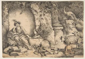 Circe with the companions of Ulysses changed into animals, 1650-51 Circe with the companions of Ulysses changed into animals, 1650-51