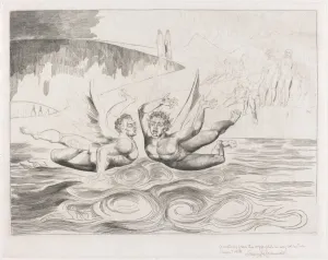 Print of The Circle of the Corrupt Officials, 1827