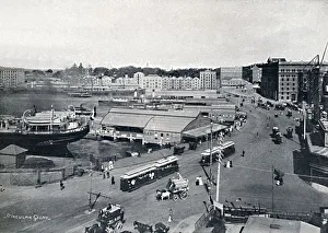 Sydney Harbour Prints: Circular Quay, c1900. Creator: Unknown
