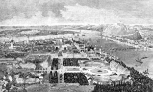 The City of Coblentz, 1860 Print