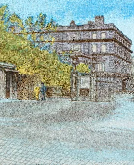 British Royal Residence Prints: Clarence House, c1902