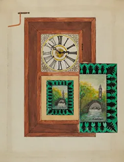 Albert Eyth Clock Print, c. 1936