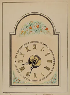 Nicholas Gorid Clock Print, c. 1938