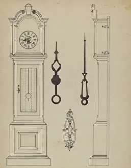 Nicholas Gorid Clock Print, c. 1938