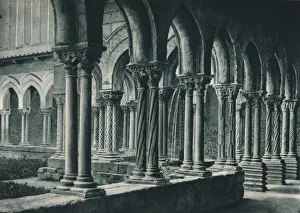 Norman Architecture Sicily Prints: Cloisters of the Benedictine Monastery