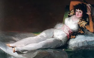 The Clothed Maja, c1800. Artist: Francisco Goya The Clothed Maja, c1800. Artist: Francisco Goya