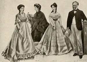 Clothing from 1860-1870, 1907, (1937). Creator: Cecil W Trout Clothing from 1860-1870, 1907, (1937). Creator: Cecil W Trout