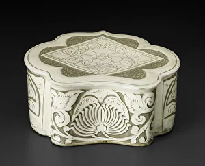 Northern Song dynasty Cloud-Shaped Pillow Print, 960-1127