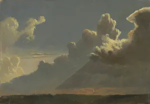 Astronomy In Art History Prints: Cloud Study, c1830-1879. Creator: Knud Baade