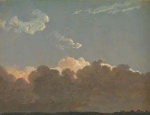 Flanders Art Heritage Prints: Cloud Study (Distant Storm), ca. 1786-1806. Creator: Simon Alexandre Clement Denis