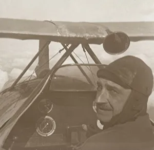 First World War Flight Prints: In the clouds at 1200 metres, c1914-c1918